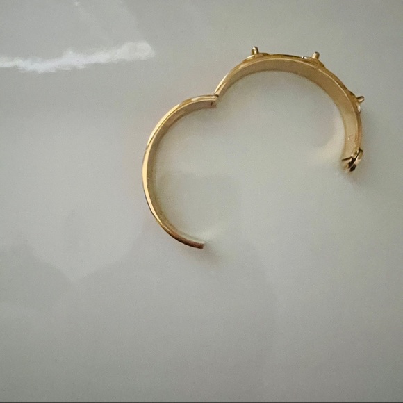 Coach Turnlock Bracelet Elegant Enamel in Orange VINTAGE - Picture 8 of 12